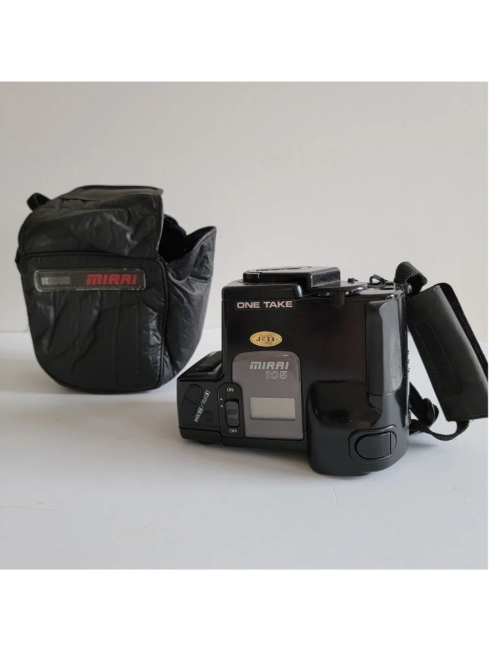 Ricoh Mirai 105 Bridge 35mm Vintage Film Camera w/ 38-105mm Zoom Untested 90s
